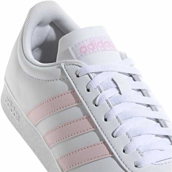 Adidas Vl Court Base Shoes Womens Бяло/Розово 