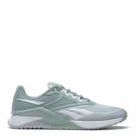 Reebok Nano X2 Shoes Womens Low-Top Trainers Grey/White Дамски маратонки