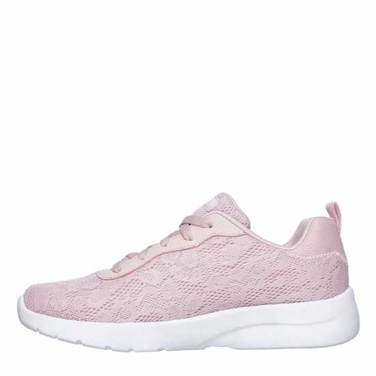 Skechers Дамски Маратонки Dynamight 2.0 Homespun Ladies Trainers Light Pink Дамски високи кецове