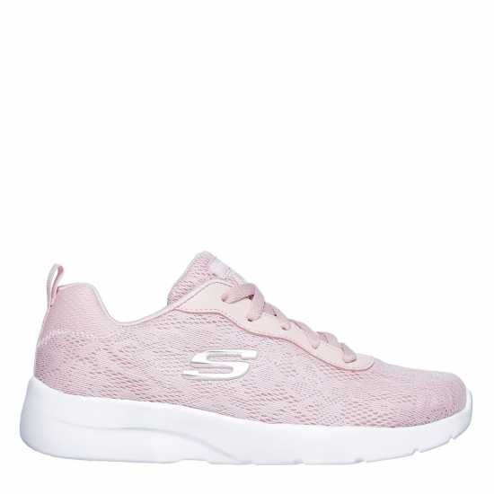 Skechers Дамски Маратонки Dynamight 2.0 Homespun Ladies Trainers Light Pink Дамски високи кецове