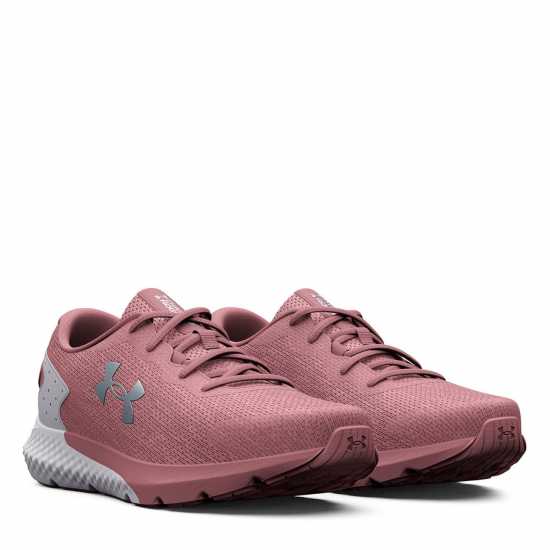 Under Armour Armour Charged Rogue 3 Trainers Womens Розово Еликсир Дамски високи кецове