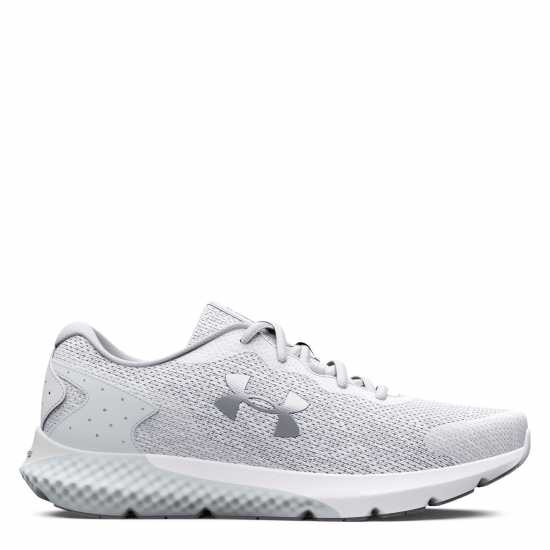 Under Armour Armour Charged Rogue 3 Trainers Womens White/Grey Mist Дамски високи кецове