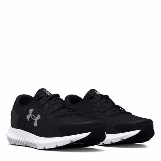 Under Armour Armour Charged Rogue 3 Trainers Womens Black/Silver - Дамски високи кецове