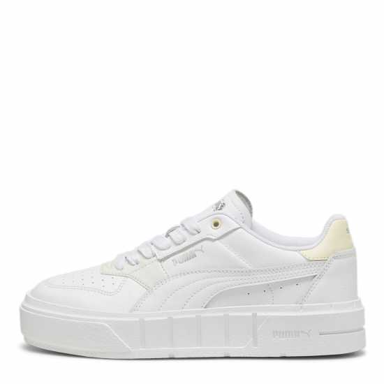 Puma Cali Court Lth Wns Три бяло Дамски маратонки