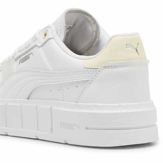 Puma Cali Court Lth Wns Три бяло Дамски маратонки