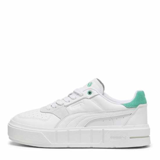 Puma Cali Court Lth Wns Бяло/Зелено Дамски маратонки