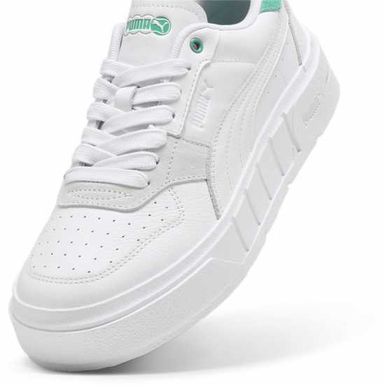 Puma Cali Court Lth Wns Бяло/Зелено Дамски маратонки