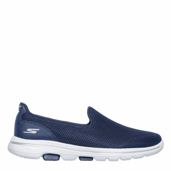 Skechers Go Walk 5 Wide Trainers Ladies Синьо Дамски маратонки