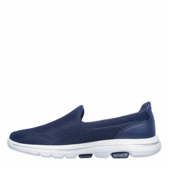 Skechers Go Walk 5 Wide Trainers Ladies Синьо Дамски маратонки