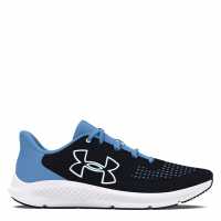 Under Armour Мъжки Маратонки Charged Pursuit 3 Womens Trainers Черно/Бяло/Синьо 