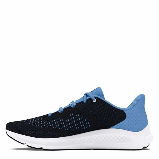 Under Armour Мъжки Маратонки Charged Pursuit 3 Womens Trainers Черно/Бяло/Синьо 