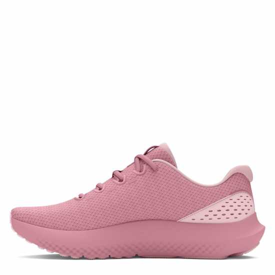 Under Armour Surge 4 Running Shoes Womens Розово Еликсир Дамски високи кецове