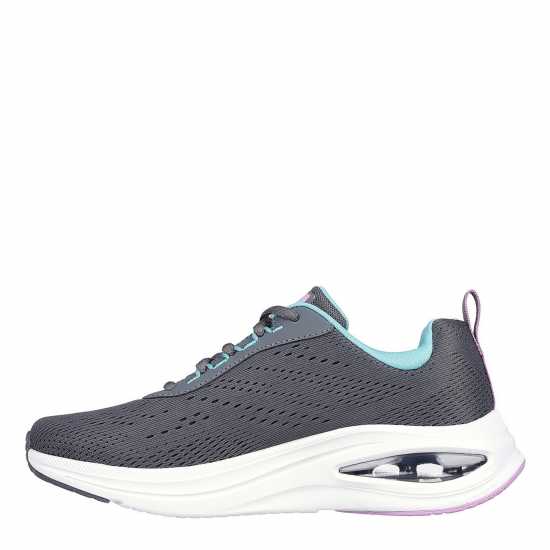 Skechers Engineered Mesh Lace-Up W Air-Cool Runners Womens Сиво/Синьо 