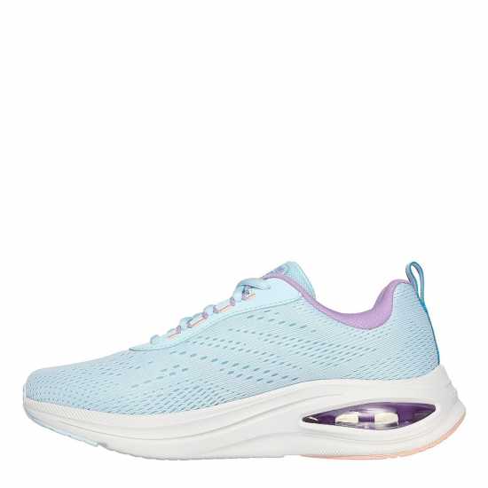 Skechers Engineered Mesh Lace-Up W Air-Cool Runners Womens L син Мш / Мул Дамски високи кецове