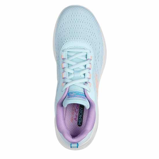 Skechers Engineered Mesh Lace-Up W Air-Cool Runners Womens L син Мш / Мул Дамски високи кецове