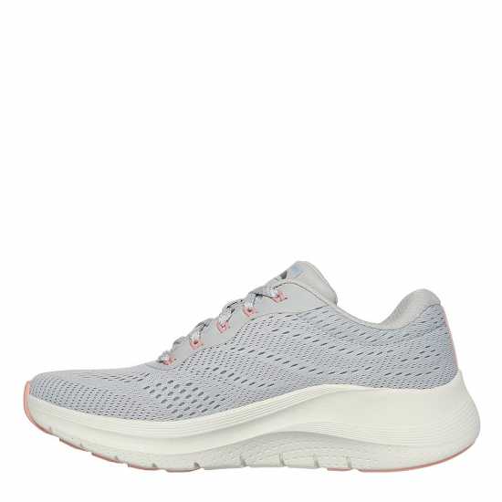 Skechers Arch Fit 2.0 - Big League Сиво/Розово Дамски високи кецове