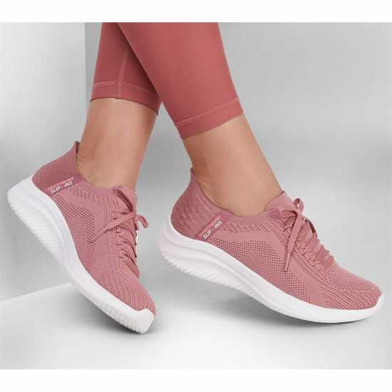 Skechers Slip-Ins Ultra Flex 3.0 - Brilliant Мави Дамски високи кецове