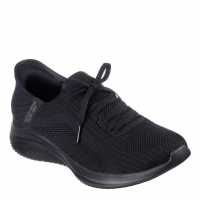 Skechers Slip-Ins Ultra Flex 3.0 - Brilliant Трикратно черно Дамски високи кецове