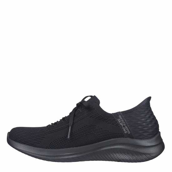 Skechers Slip-Ins Ultra Flex 3.0 - Brilliant Трикратно черно Дамски високи кецове