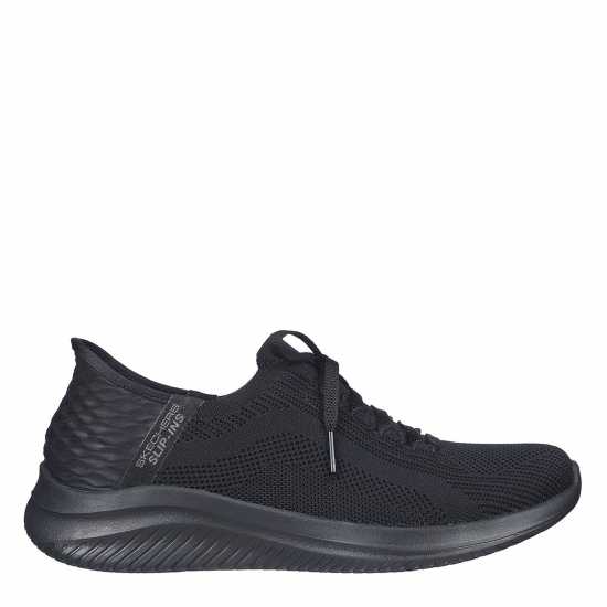 Skechers Slip-Ins Ultra Flex 3.0 - Brilliant Трикратно черно Дамски високи кецове