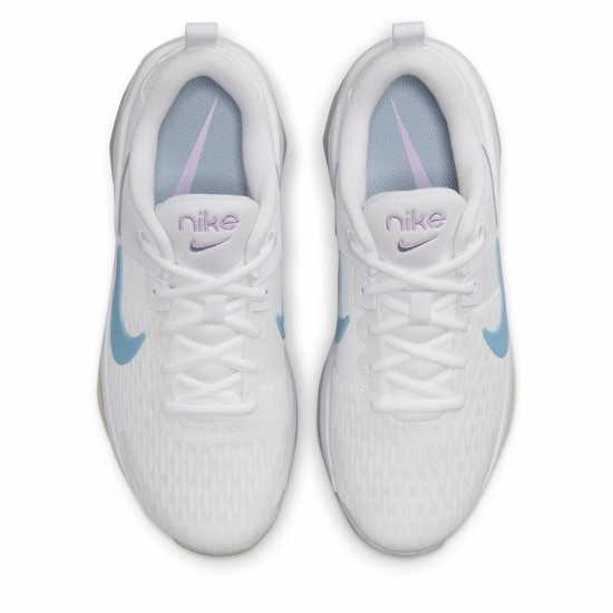 Nike Мъжки Спортни Обувки Zoom Bella 6 Premium Womens Training Shoes Бяло/Синьо Дамски високи кецове