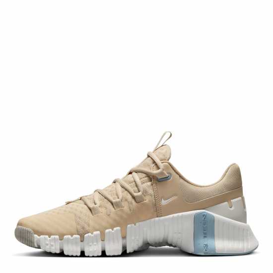 Nike Free Metcon 5 Training Shoes Sanddrift/White Дамски високи кецове