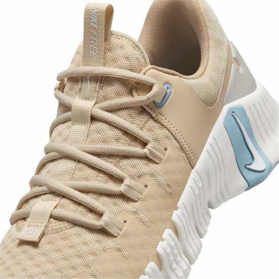 Nike Free Metcon 5 Training Shoes Sanddrift/White Дамски високи кецове