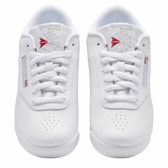 Reebok Дамски Маратонки Princess Ladies Trainers Бяло Дамски високи кецове