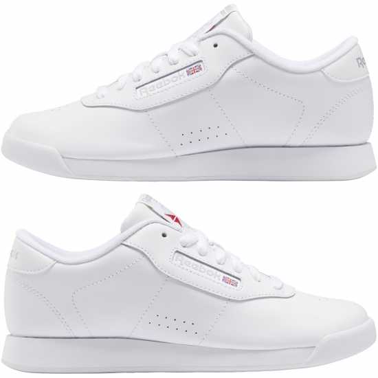 Reebok Дамски Маратонки Princess Ladies Trainers Бяло Дамски високи кецове