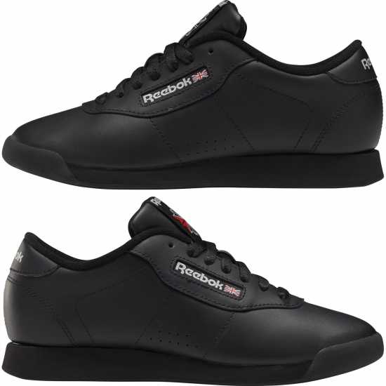 Reebok Дамски Маратонки Princess Ladies Trainers Черно Дамски високи кецове