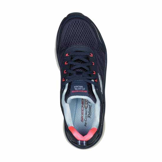 Skechers Dlx Wlk Im Ld99 Морска синьо/корал Дамски високи кецове