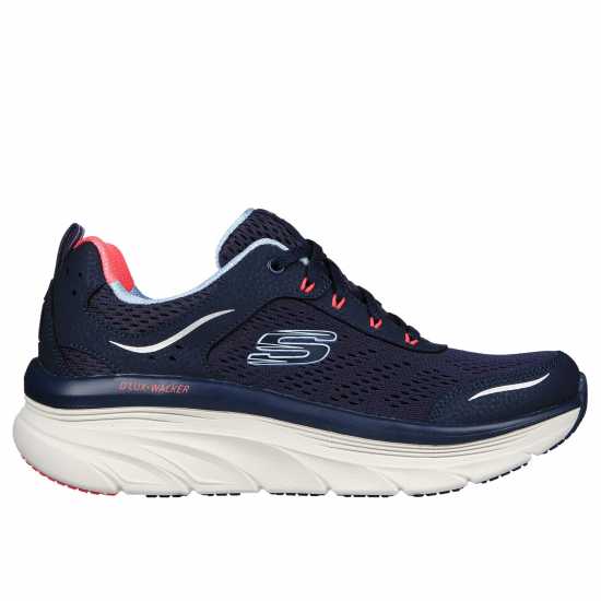 Skechers Dlx Wlk Im Ld99 Морска синьо/корал Дамски високи кецове