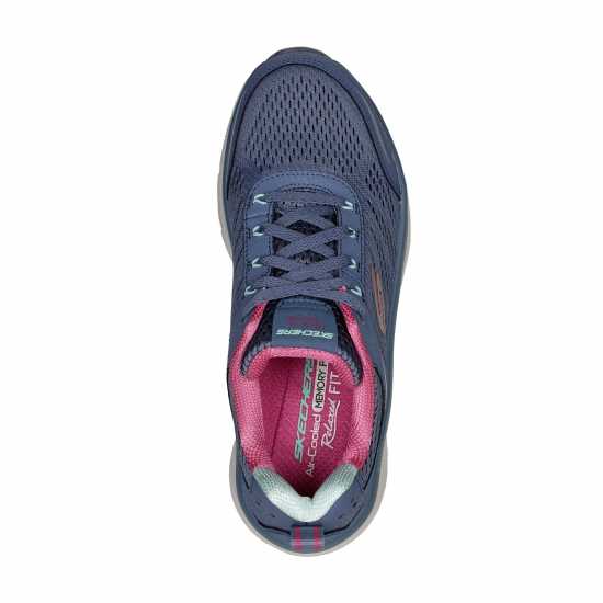 Skechers Dlx Wlk Im Ld99 Сиво/Розово Дамски високи кецове