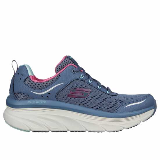 Skechers Dlx Wlk Im Ld99 Сиво/Розово Дамски високи кецове