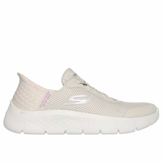 Skechers Slip-Ins: Go Walk Flex - Grand Entry Оф бяло Дамски високи кецове