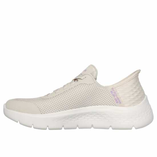 Skechers Slip-Ins: Go Walk Flex - Grand Entry Оф бяло Дамски високи кецове