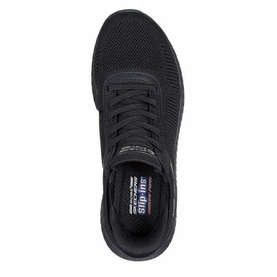 Skechers Slip-Ins: Bobs Sport Squad Chaos Черен текстил 