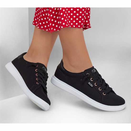 Skechers Bobs D Vine Runners Womens Черно Дамски високи кецове