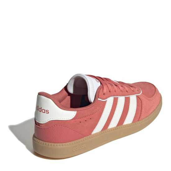 Adidas Breaknet Sleek Suede Trainers Womens Аличино/Бяло/Гума Дамски високи кецове