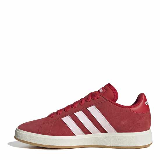 Adidas Мъжки Маратонки Grand Court Base 00S Womens Trainers Алица/Розово Дамски високи кецове