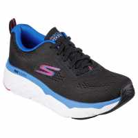 Skechers Max Cushioning Elite Low-Top Trainers Womens Черно/ Синьо Дамски високи кецове