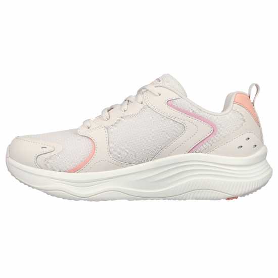 Skechers D Lux Fitness-Modest Flow Runners Womens Розово Дамски високи кецове