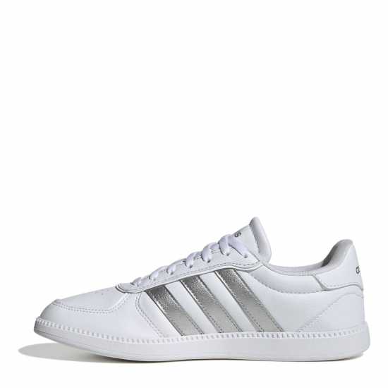 adidas Breaknet Sleek Women's Trainers Бяло/сребро Дамски високи кецове