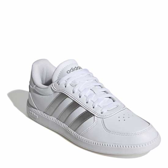 adidas Breaknet Sleek Women's Trainers Бяло/сребро Дамски високи кецове