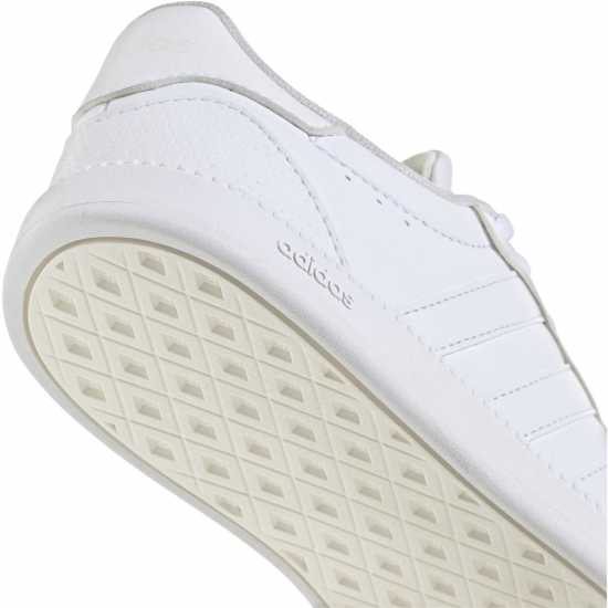 adidas Breaknet Sleek Women's Trainers Три бяло Дамски високи кецове