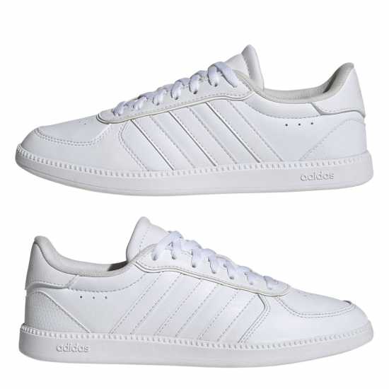 adidas Breaknet Sleek Women's Trainers Три бяло Дамски високи кецове