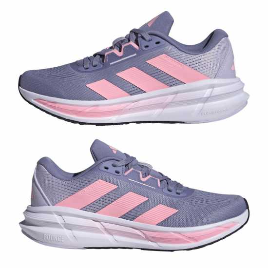 Adidas Questar 3 Trainers Womens Сребристо лилаво 