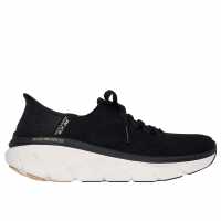 Skechers Маратонки Без Връзки D Lux Walker 2.0 Slip On Trainers Womens Черно/Кафяво Дамски маратонки