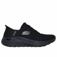 Skechers Маратонки Без Връзки Arch Fit 2.0 Slip On Trainers Womens Черно Дамски маратонки