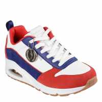 Skechers Uno - Victory Pack Low-Top Trainers Womens Великобритания Дамски високи кецове